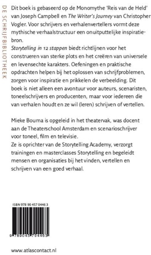 De schrijfbibliotheek - Storytelling in 12 stappen