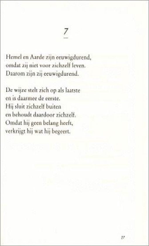 Tao Te King