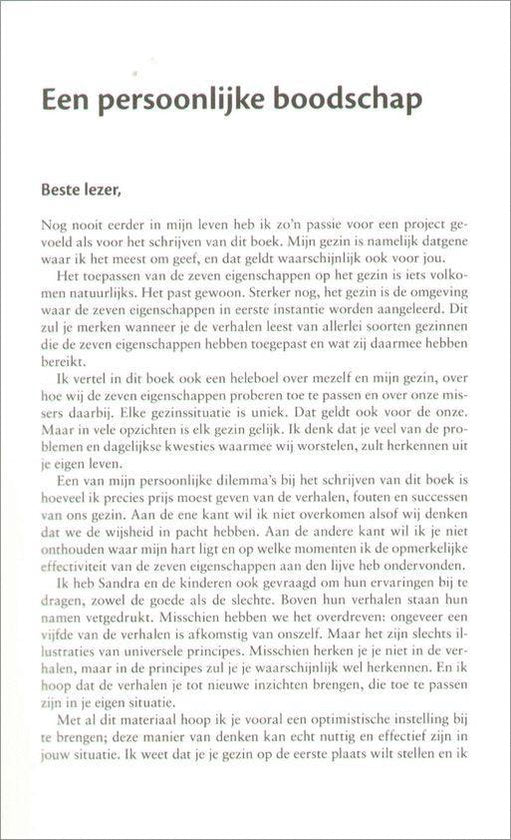 De zeven eigenschappen van effectieve families
