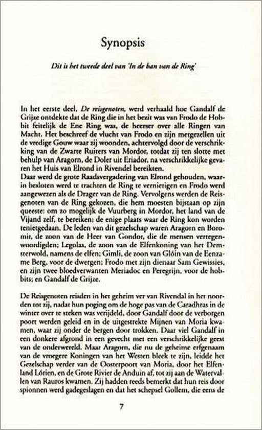 Lord Of The Rings  Twee Torens Filmeditie