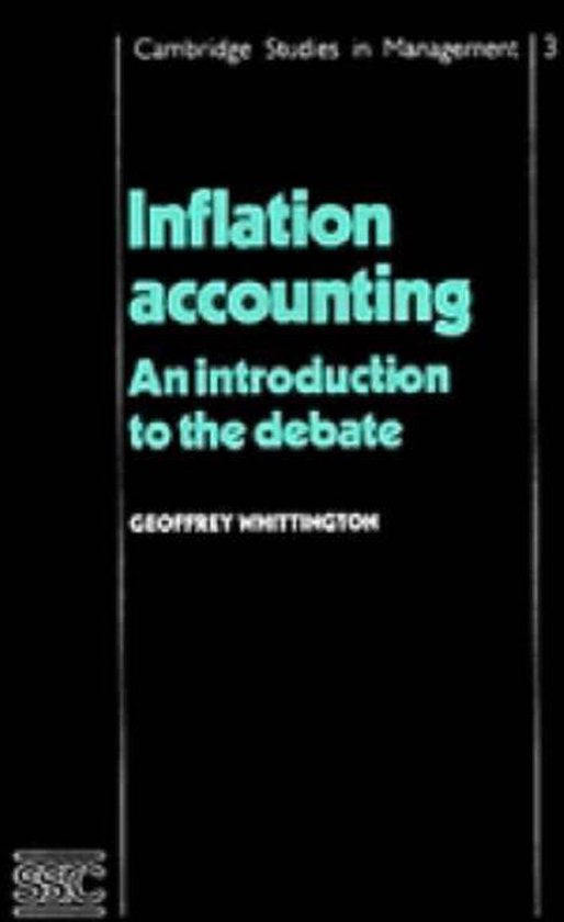 Cambridge Studies in ManagementSeries Number 3- Inflation Accounting