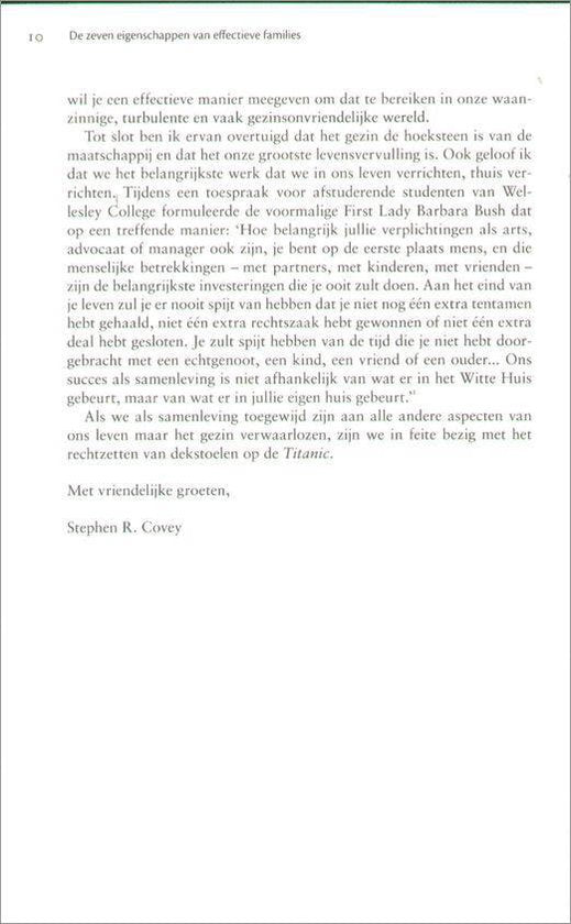 De zeven eigenschappen van effectieve families