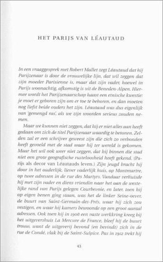 Paul Leautaud in Parijs