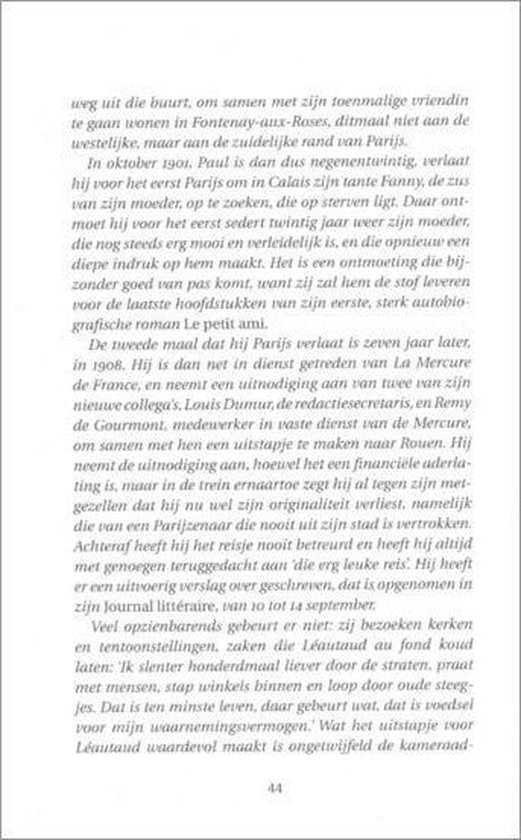 Paul Leautaud in Parijs