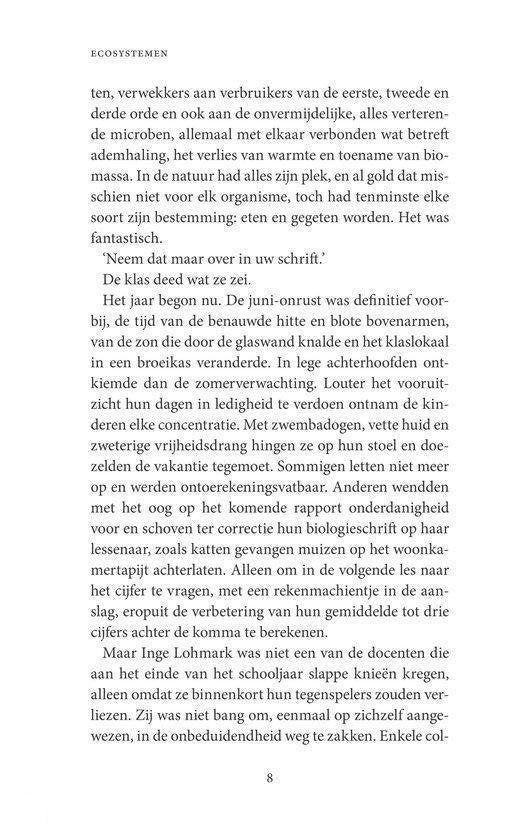 De lessen van mevrouw Lohmark