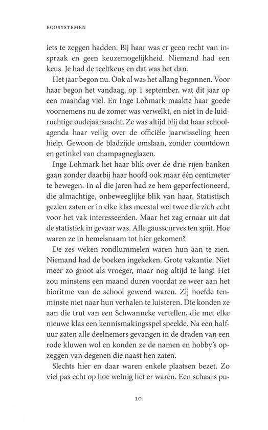 De lessen van mevrouw Lohmark