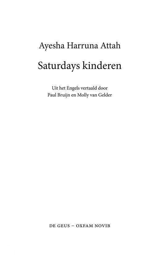 Saturdays kinderen