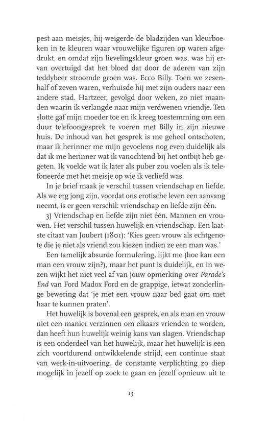 Een manier van vriendschap