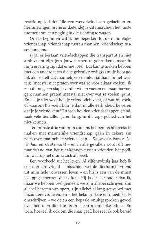 Een manier van vriendschap