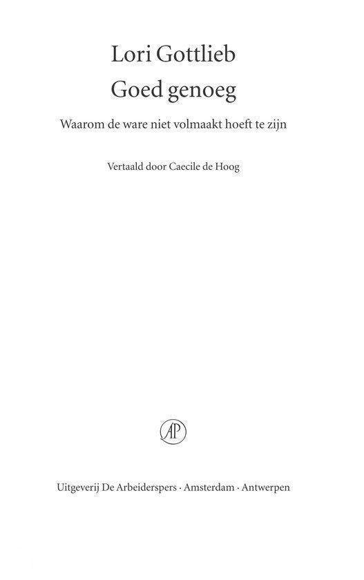 Goed Genoeg