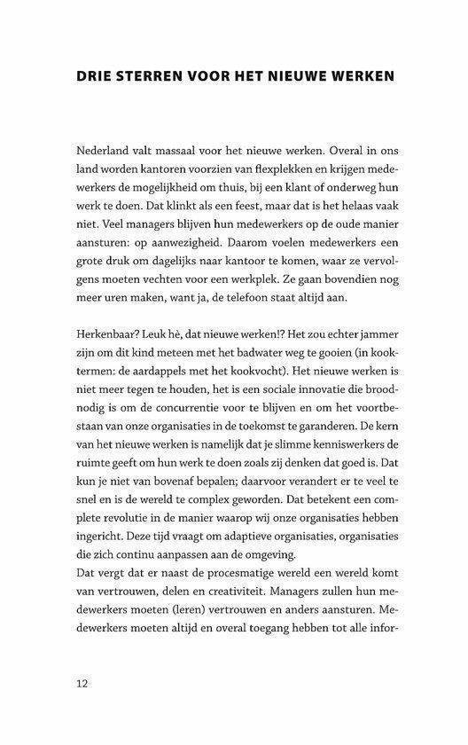 Klein receptenboek voor het nieuwe werken