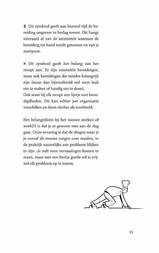 Klein receptenboek voor het nieuwe werken