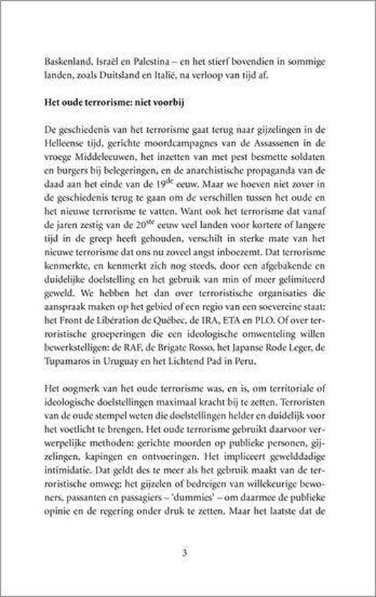 Het terroristische kwaad