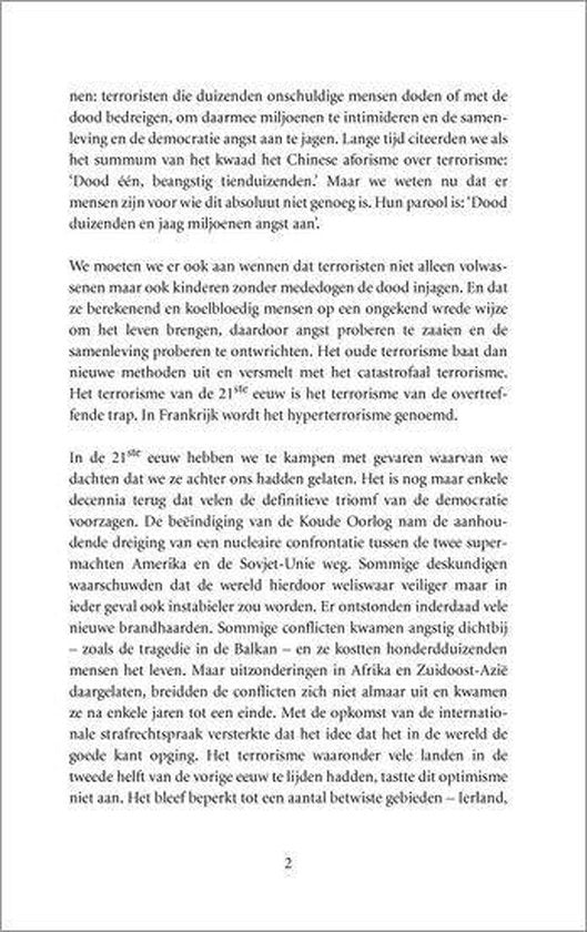 Het terroristische kwaad