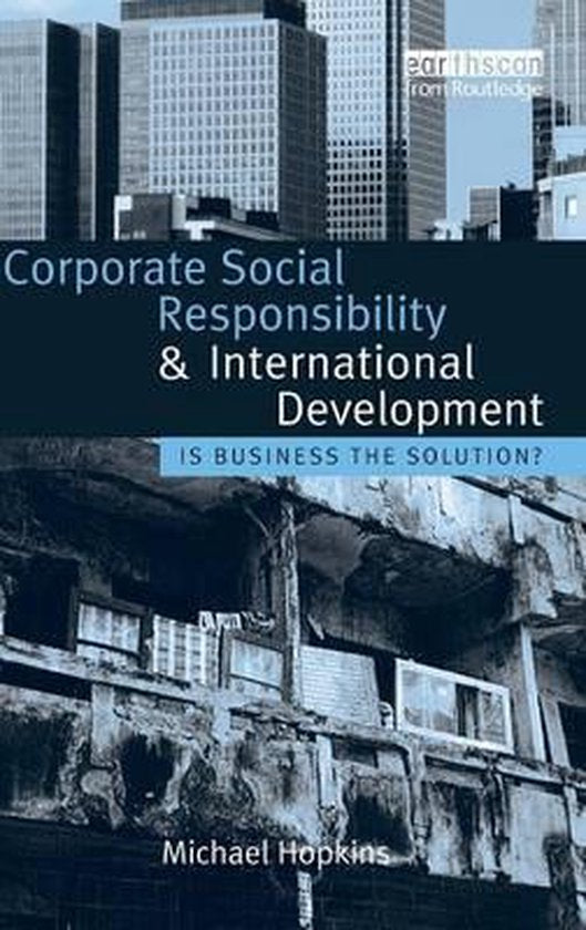 Corporate Social Responsibility And International Developmen