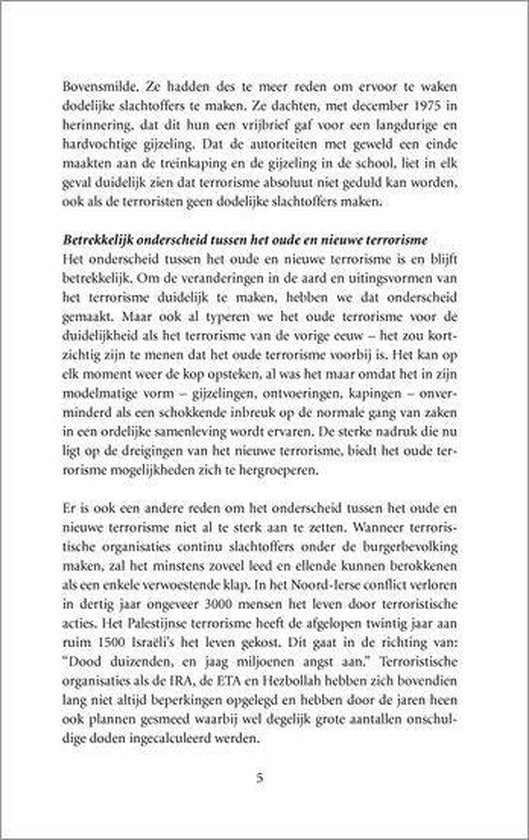 Het terroristische kwaad