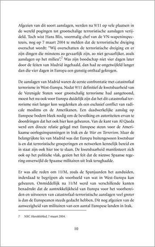 Het terroristische kwaad