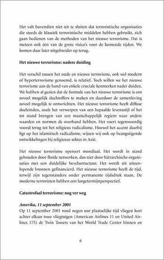 Het terroristische kwaad