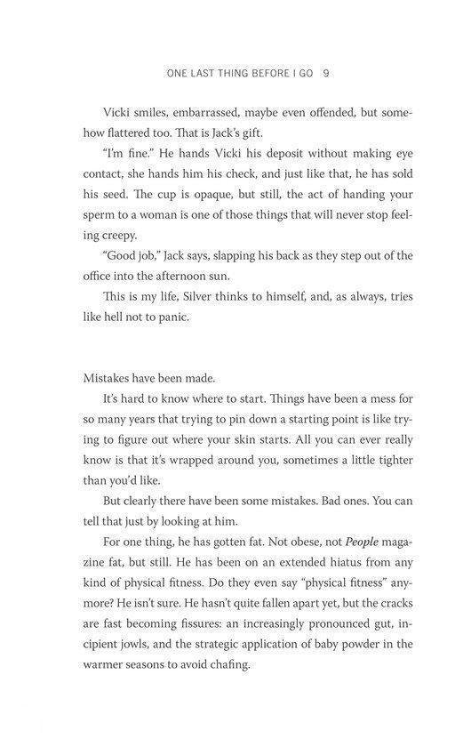 One Last Thing Before I Go