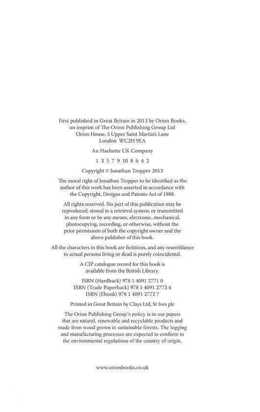 One Last Thing Before I Go