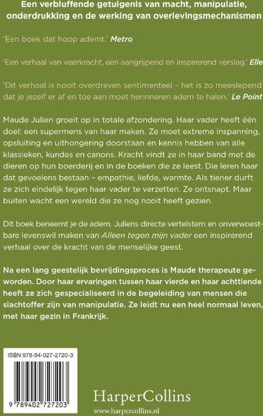 Alleen tegen mijn vader