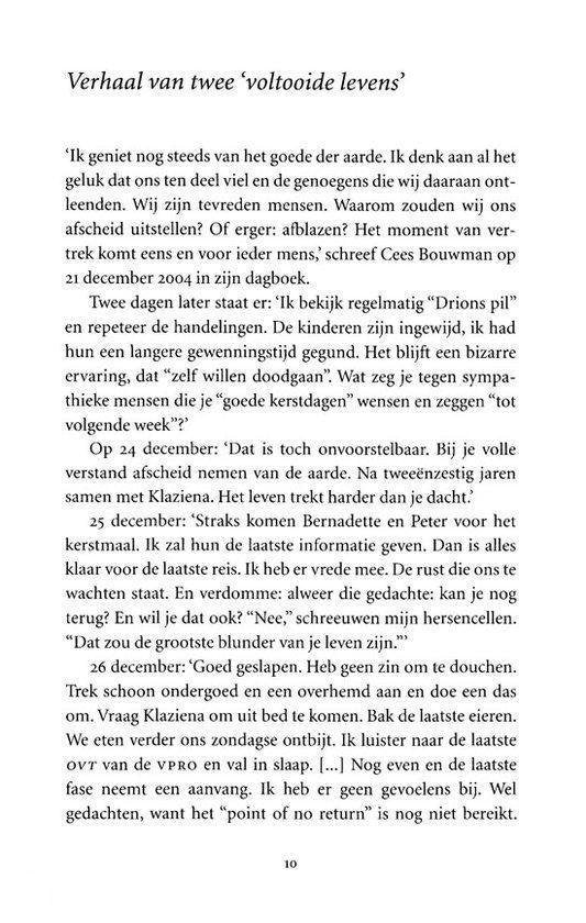 Mijn moeder wilde dood