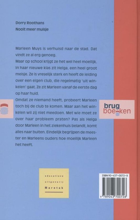 Brugboeken  -   Nooit meer muisje