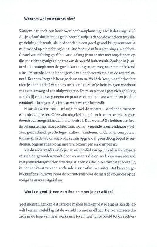 Intermediair - Loopbaanplanning