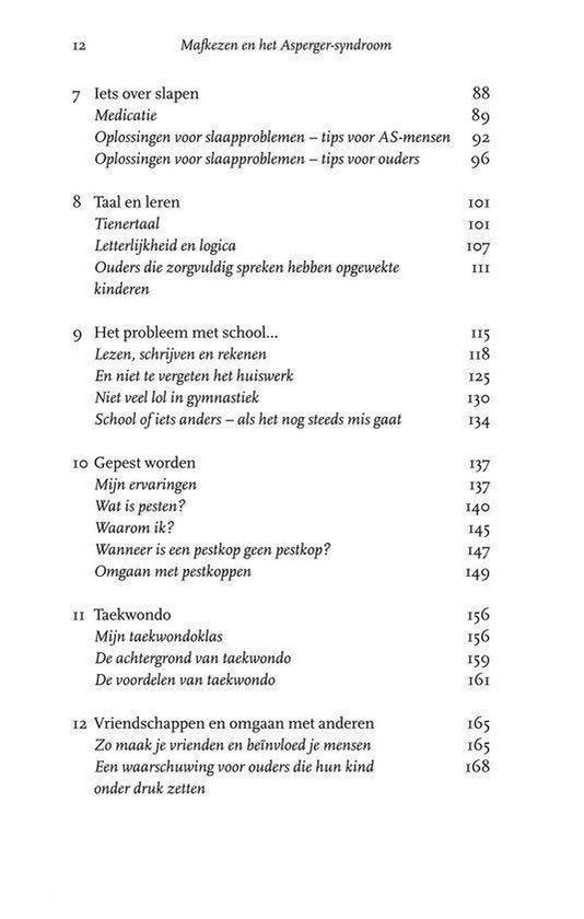 Mafkezen en het Asperger-syndroom