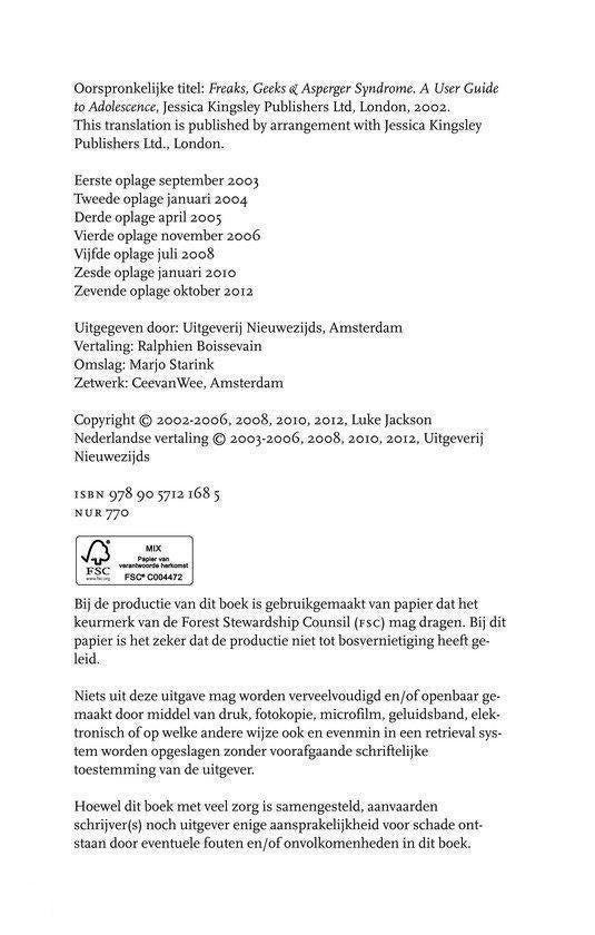 Mafkezen en het Asperger-syndroom