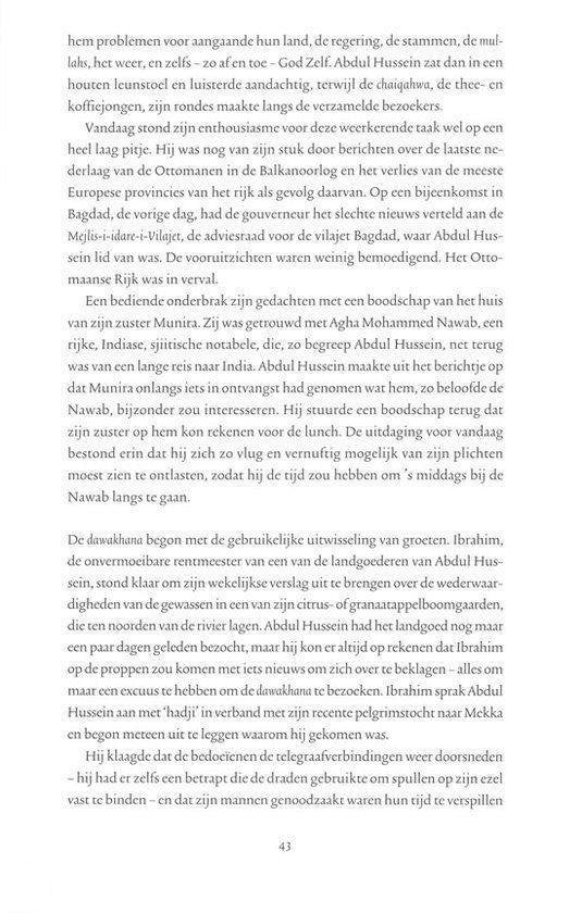 Laat voor de thee in het hertenpaleis