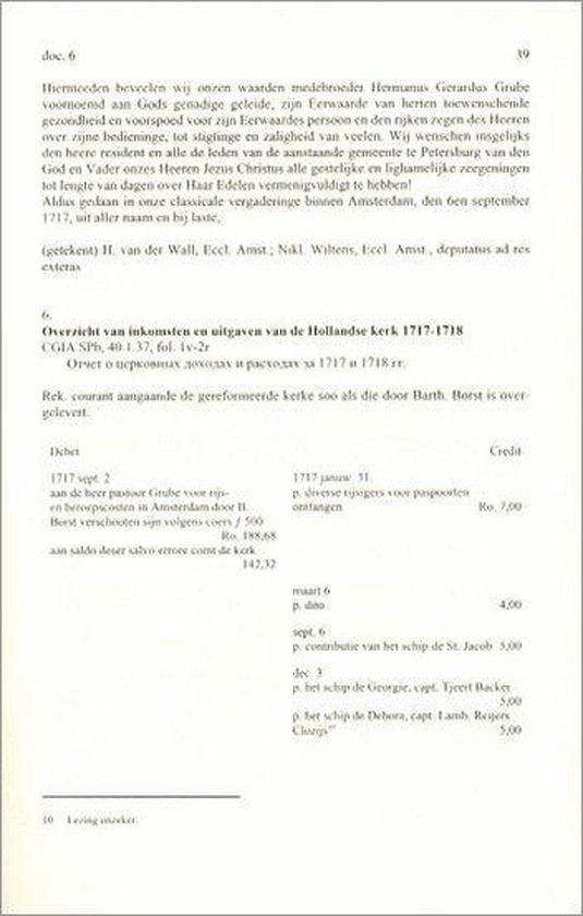 De Hollandse Hervormde Kerk in Sint-Petersburg 1 1713-1877