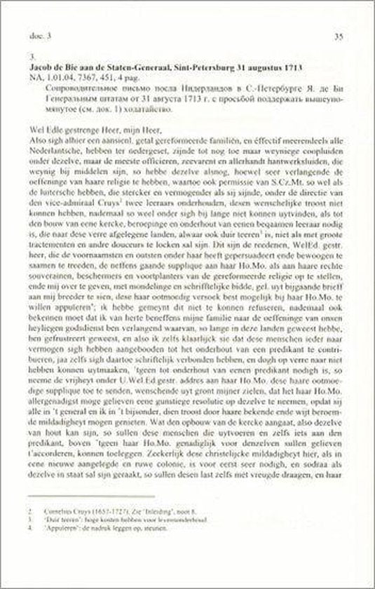De Hollandse Hervormde Kerk in Sint-Petersburg 1 1713-1877