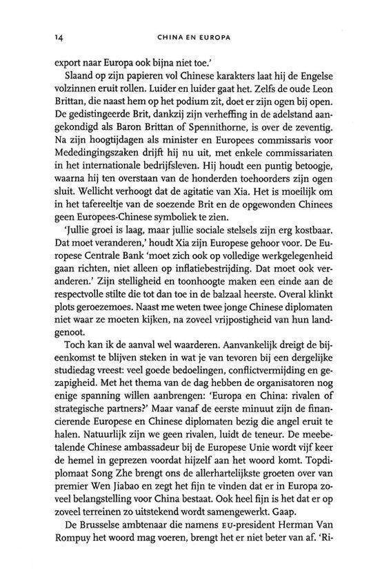 China en Europa