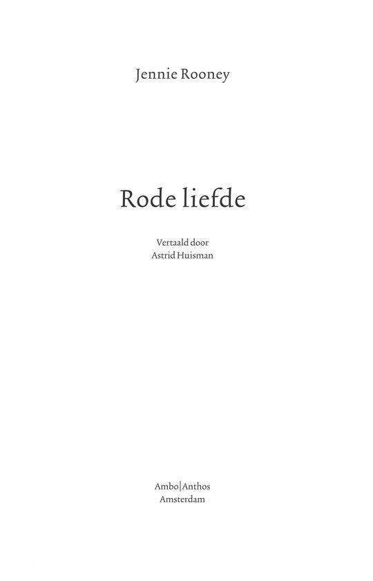 Rode liefde