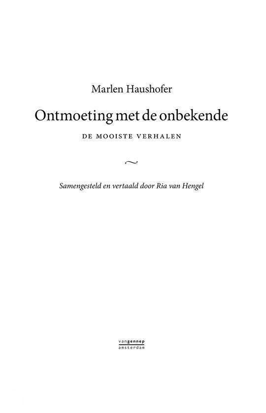Ontmoeting met de onbekende