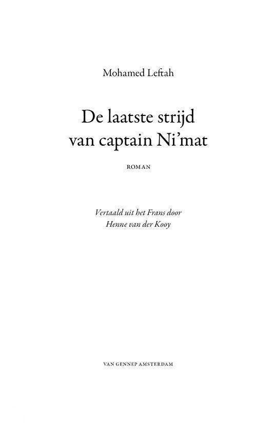 De laatste strijd van kapitein Ni'mat