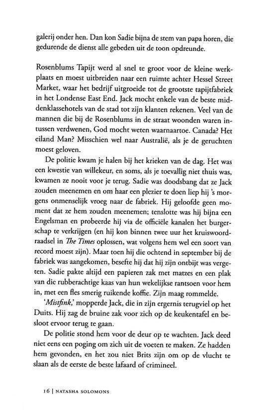 De lijst van meneer Rosenblum