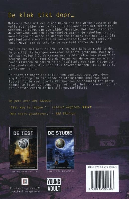 De test-trilogie 3 -   Het examen