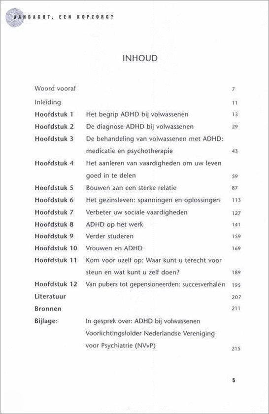 Aandacht. Een kopzorg?