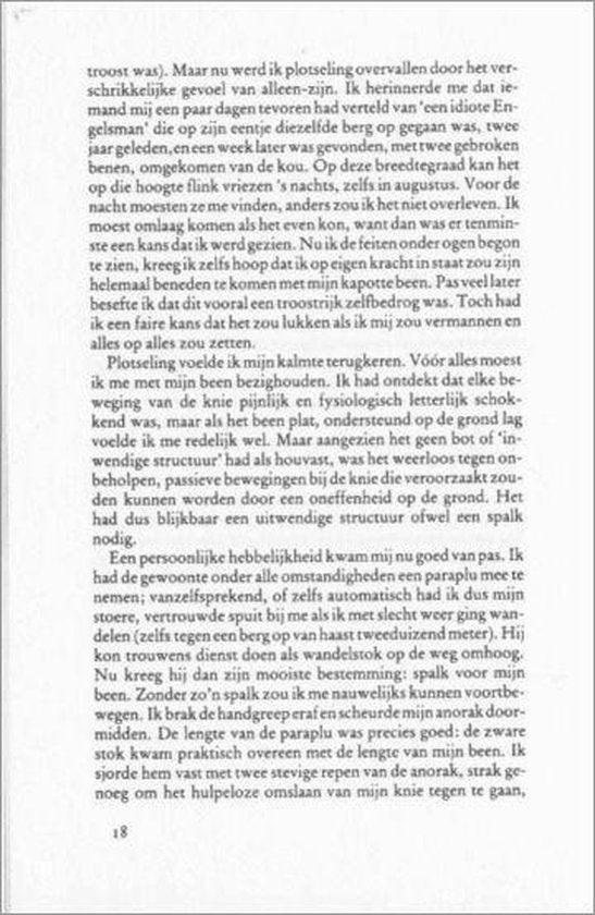 Een been om op te staan