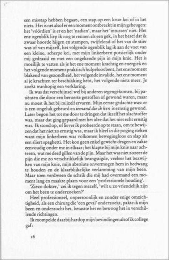 Een been om op te staan