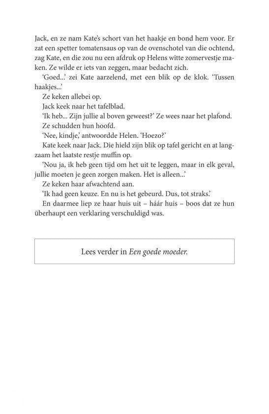 Een goede moeder