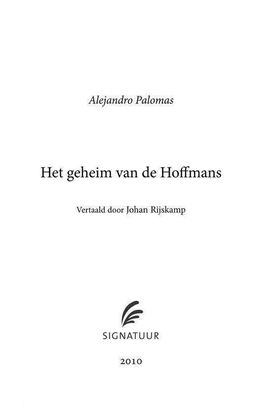 Het geheim van de Hoffmans