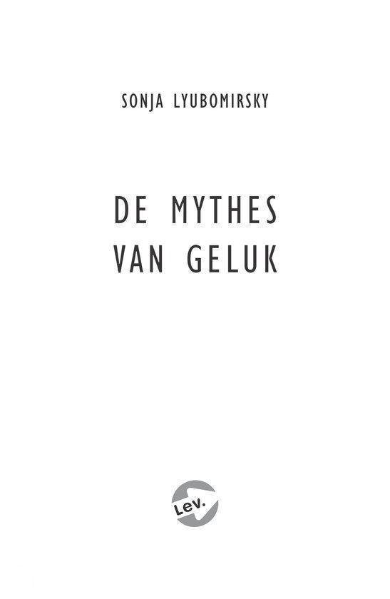 De mythes van geluk
