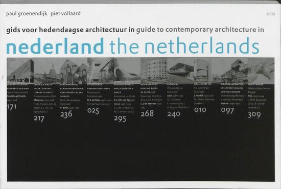 Gids voor hedendaagse architectuur in Nederland / Guide to contemporary architecture in the Netherlands