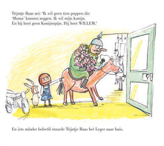 Dit konijn is van Trijntje Baas