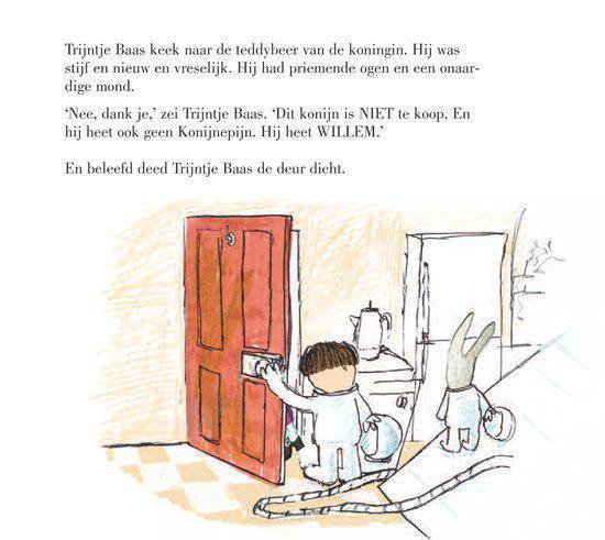 Dit konijn is van Trijntje Baas