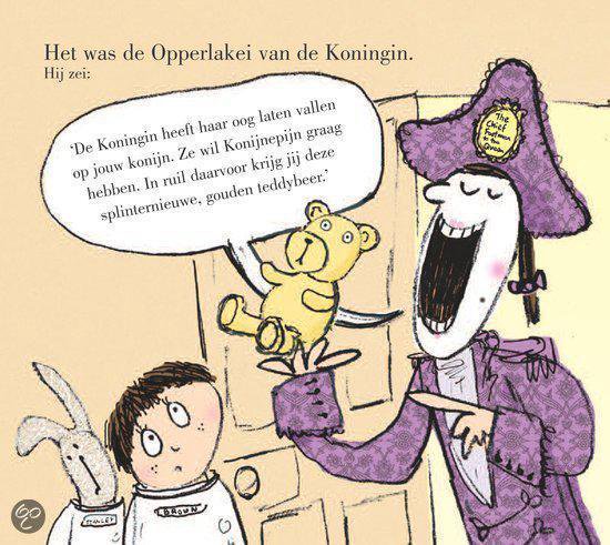 Dit konijn is van Trijntje Baas
