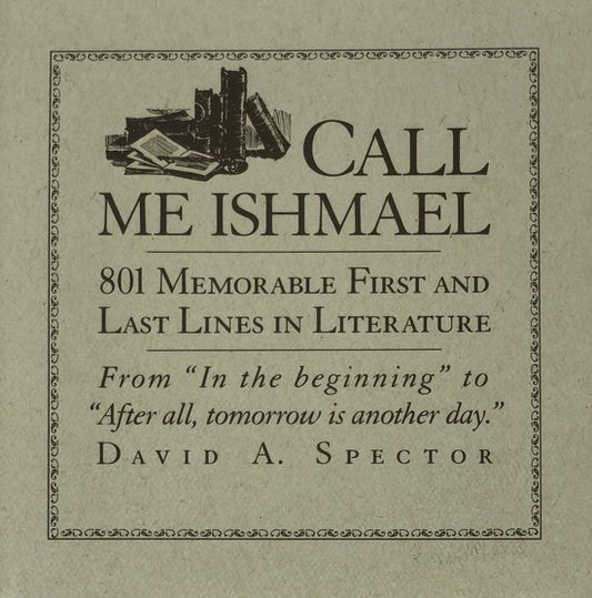 Call Me Ishmael